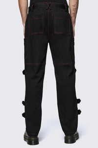 Black Friday - Trad Emo Belt Pants - black