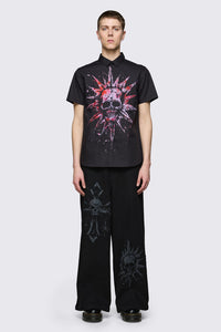 Black Friday - Trad Emo Skull Shirt - black