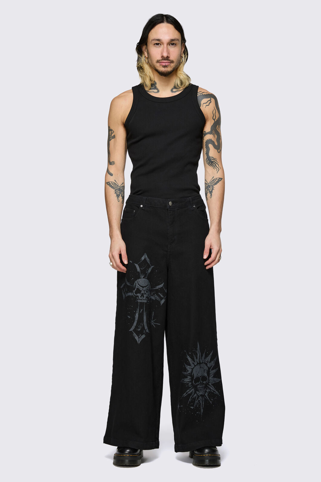 Black Friday - Trad Emo Jeans - black