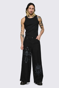 Black Friday - Trad Emo Jeans - black