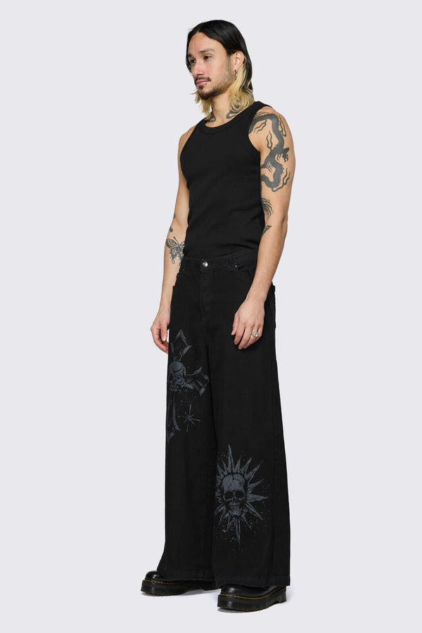Black Friday - Trad Emo Jeans - black