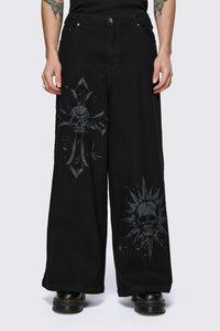 Black Friday - Trad Emo Jeans - black