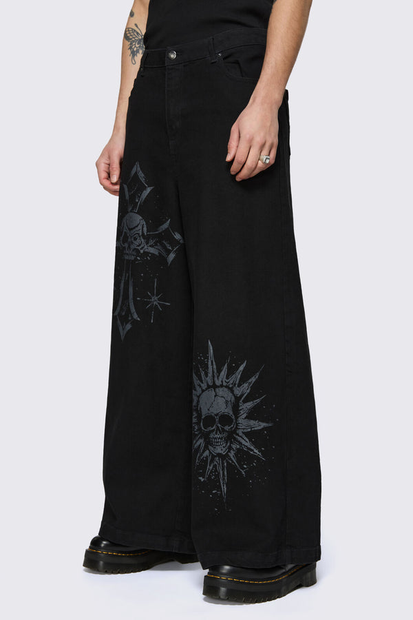 Black Friday - Trad Emo Jeans - black
