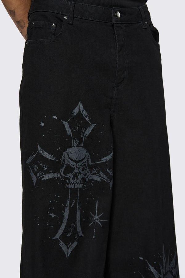 Black Friday - Trad Emo Jeans - black