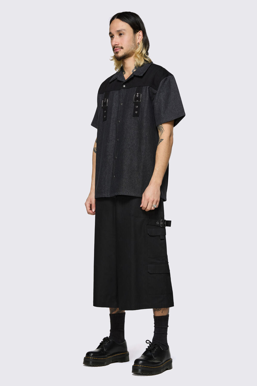 Black Friday - Hot Issue Denim Shirt - black