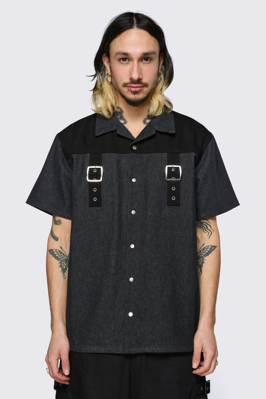 Black Friday - Hot Issue Denim Shirt - black