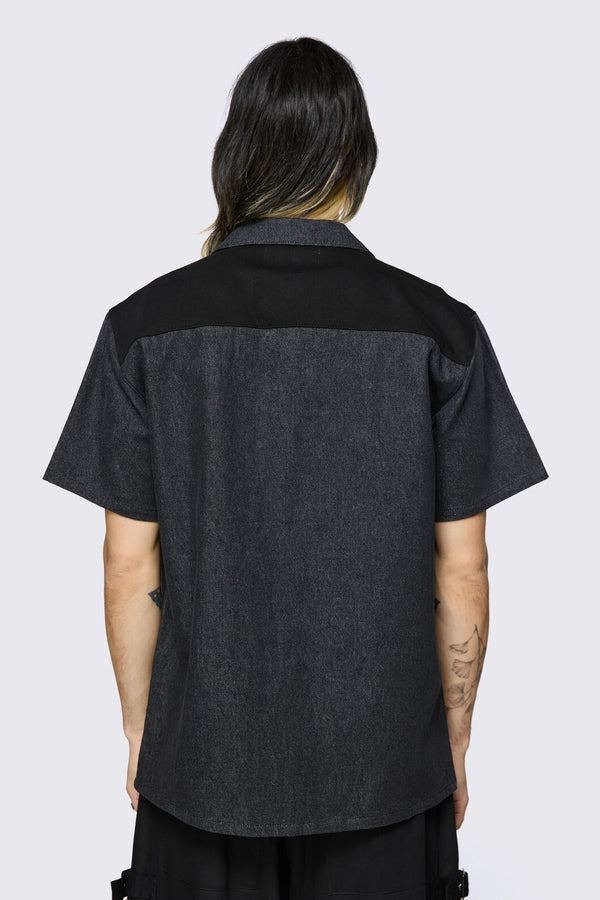 Black Friday - Hot Issue Denim Shirt - black