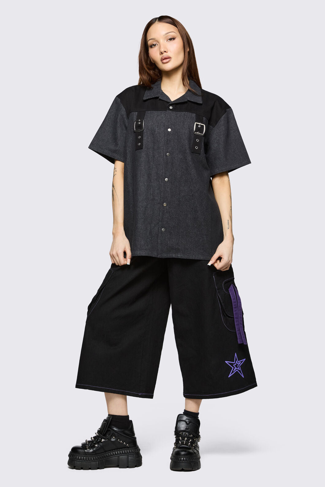 Black Friday - Hot Issue Denim Shirt - black