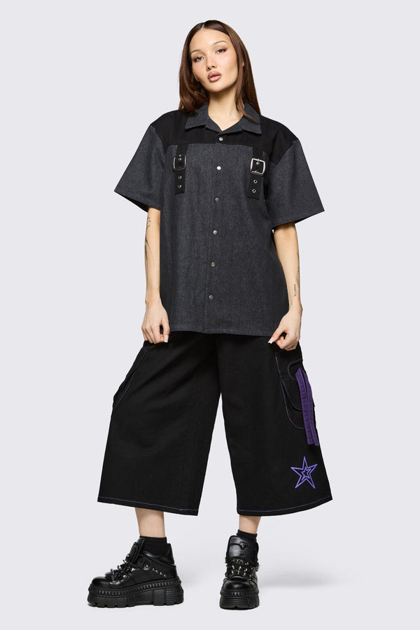 Black Friday - Hot Issue Denim Shirt - black