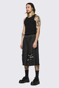 Black Friday - Hot Issue Denim Jorts - black