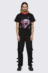Black Friday - Trad Emo Heart Graphic T-Shirt - black
