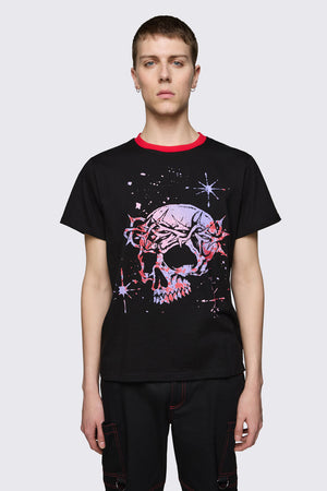Black Friday - Trad Emo Heart Graphic T-Shirt - black
