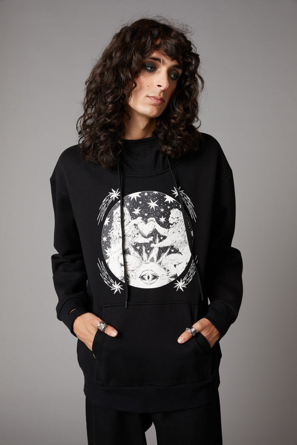 Black Friday - Astro Goth Hoodie - black