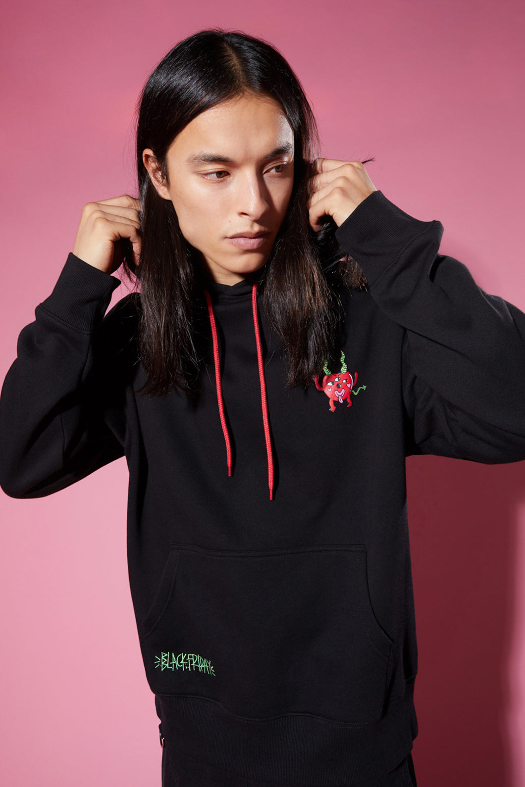 Black Friday - Cheeky Cherries Hoodies - black