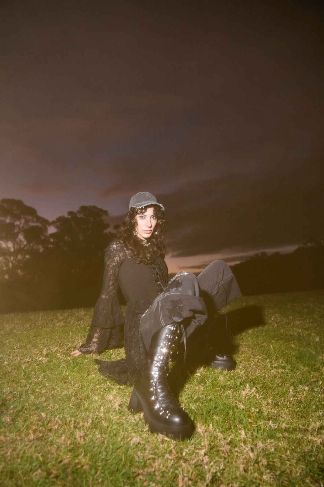 black