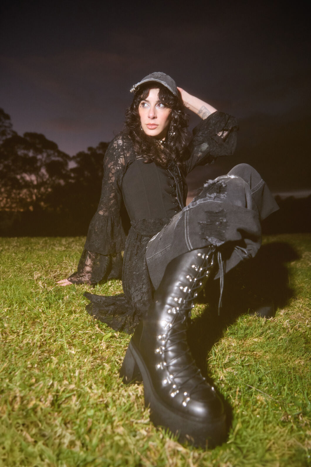 black