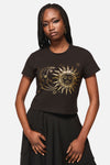 Black Friday - Sun And Moon Goth Tee - black