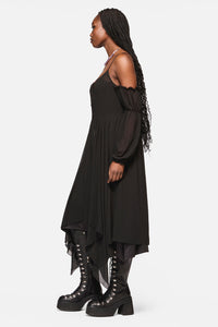Black Friday - Lolth 2 Piece Goth Layer Dress - black