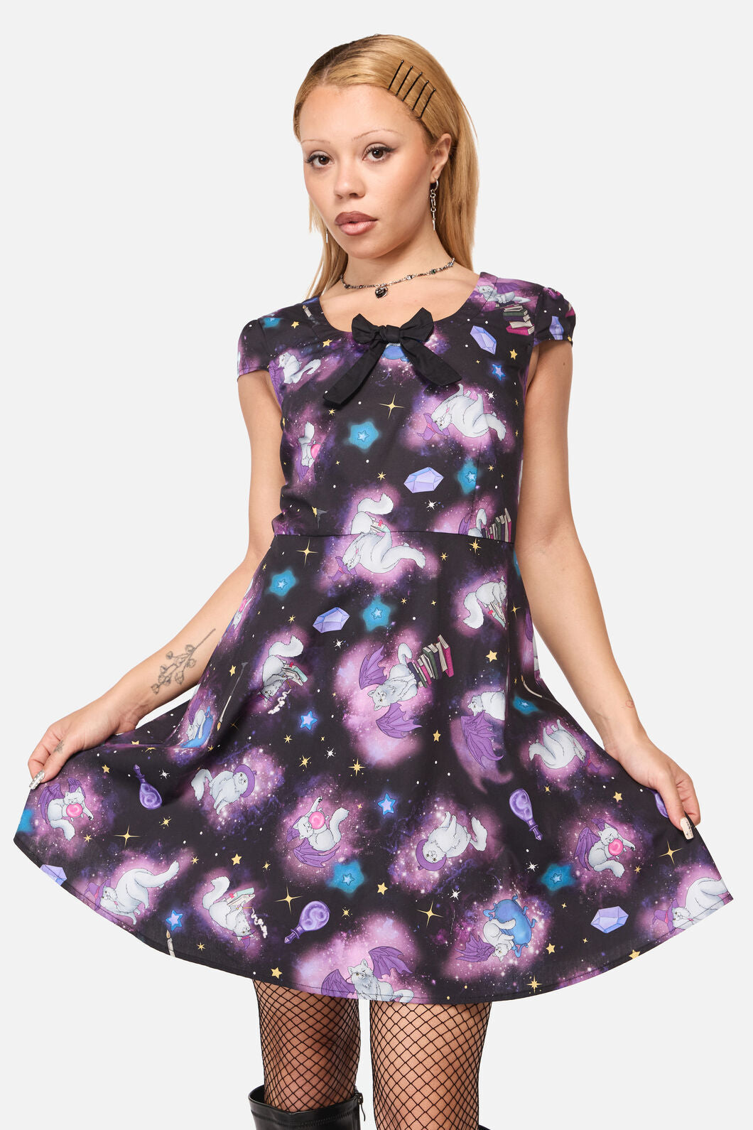 Black Friday - Witches Familiar Ss Dress - black