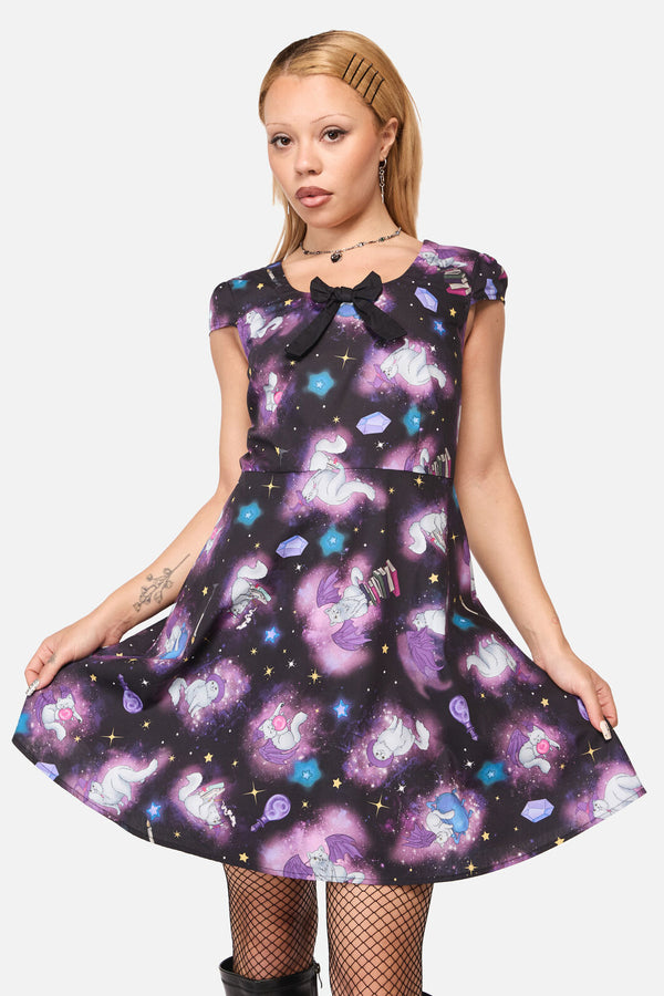 Black Friday - Witches Familiar Ss Dress - black