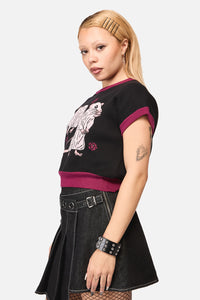 Black Friday - Rat-A-Tat Witchy Knit - black