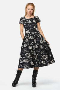 Black Friday - Prudence Midi Dress - black