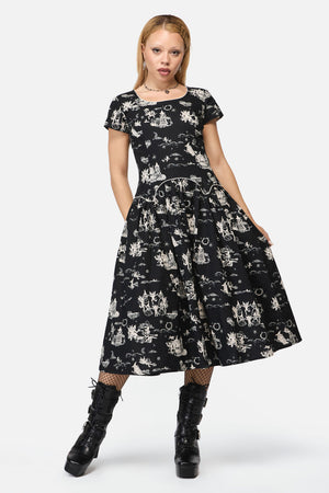 Black Friday - Prudence Midi Dress - black