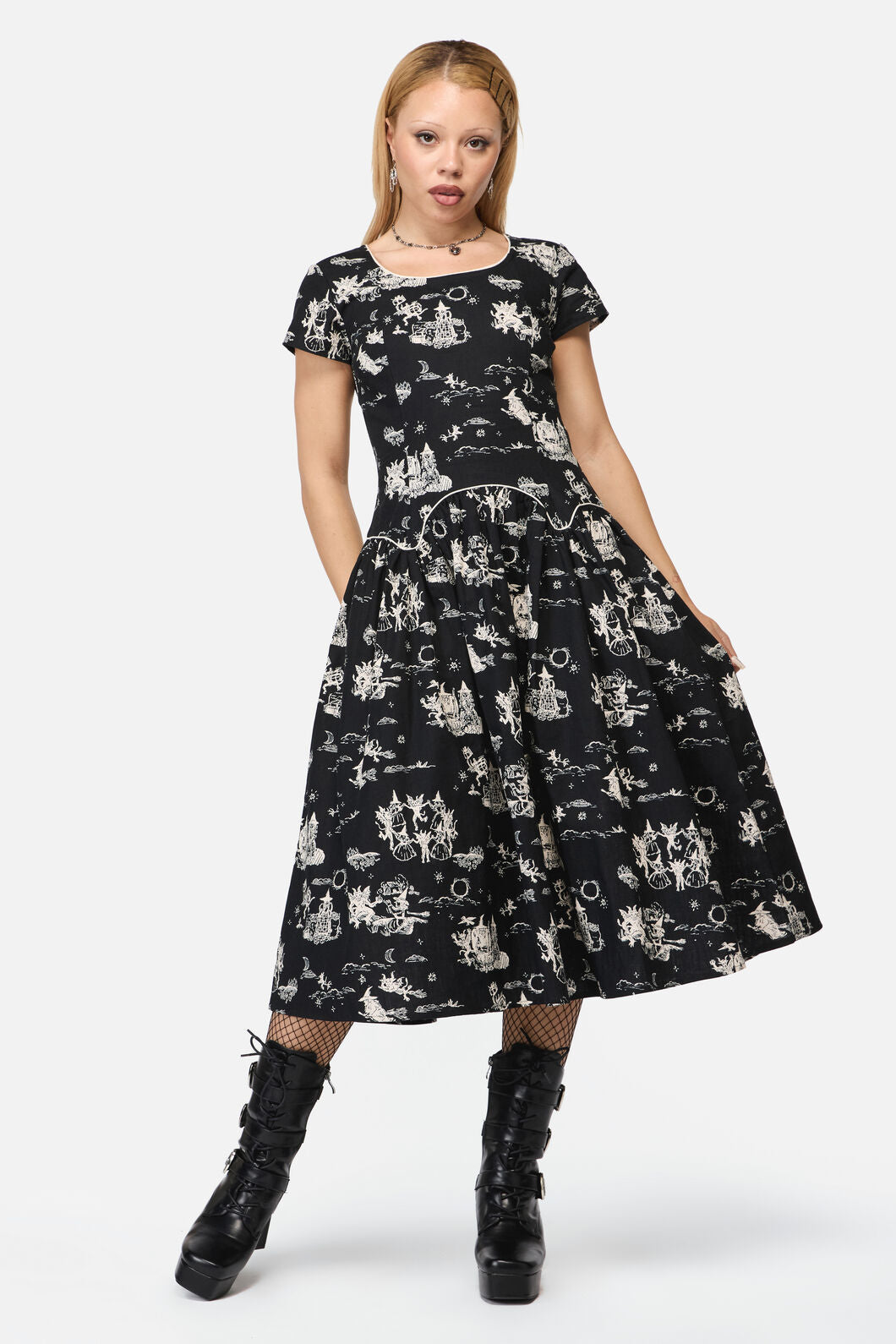Black Friday - Prudence Midi Dress - black