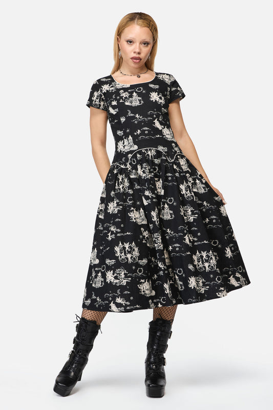 Black Friday - Prudence Midi Dress - black