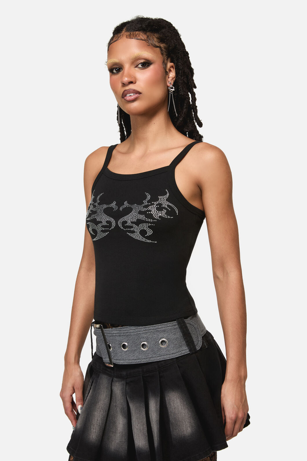 Black Friday - Vixi Cyber Tech Tank Top - black