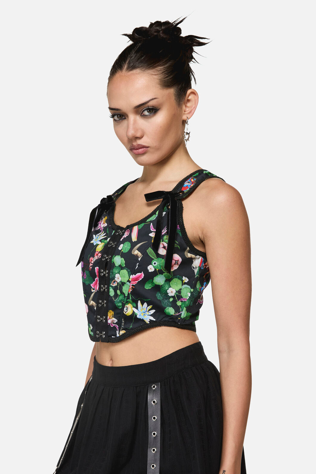 Dangerfield NZ - See No Evil Print Corset - multi