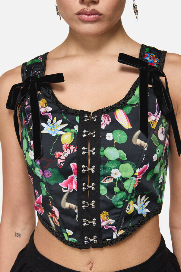 Dangerfield NZ - See No Evil Print Corset - multi