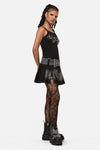 Black Friday - Vixi Cyber Tech Belt Skort - black-grey