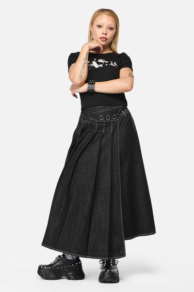 Rodent Grunge Maxi Skirt – Dangerfield NZ