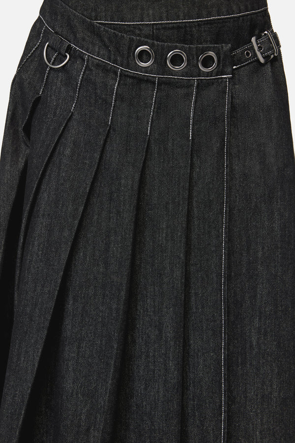 Black Friday - Rodent Grunge Maxi Skirt - black
