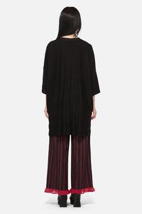 Black Friday - Disturbing Oversized Goth Tee - black