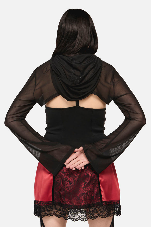 Black Friday - Inferno Goth Hooded Sleeve - black