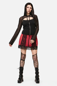 Black Friday - Inferno Goth Hooded Sleeve - black