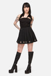 Black Friday - Inferno Goth Mini Skirt - black