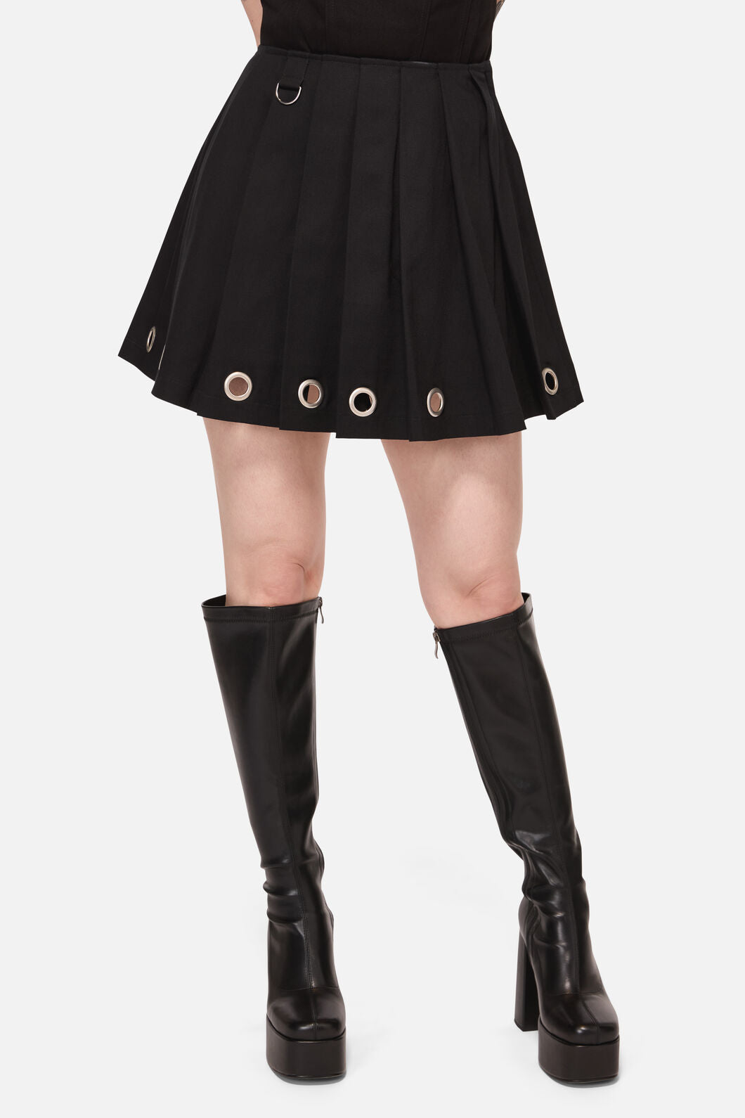 Black Friday - Inferno Goth Mini Skirt - black