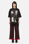 Black Friday - Framed Goth Oversized Tee - black