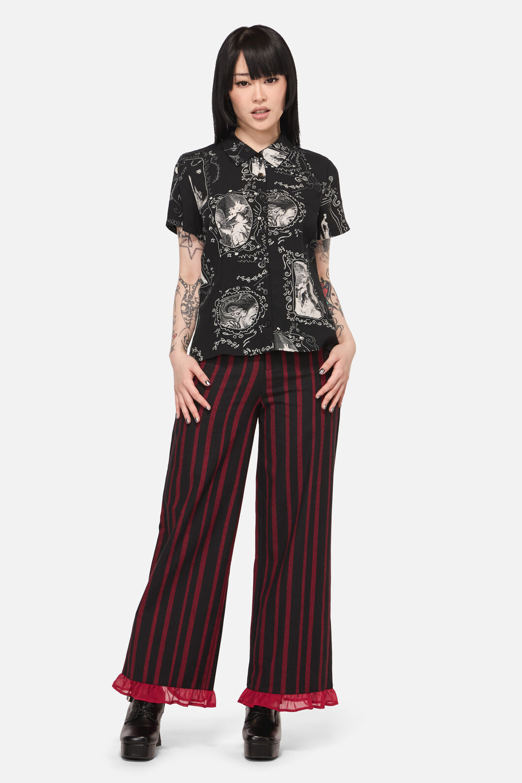 Black Friday - Holy Thursday Repeat Blouse - black