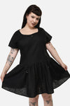 Black Friday - Curve Goodie Goth D-Ring Dress - black