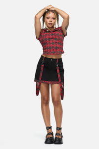 Black Friday - The End Goth Trim Skirt - black