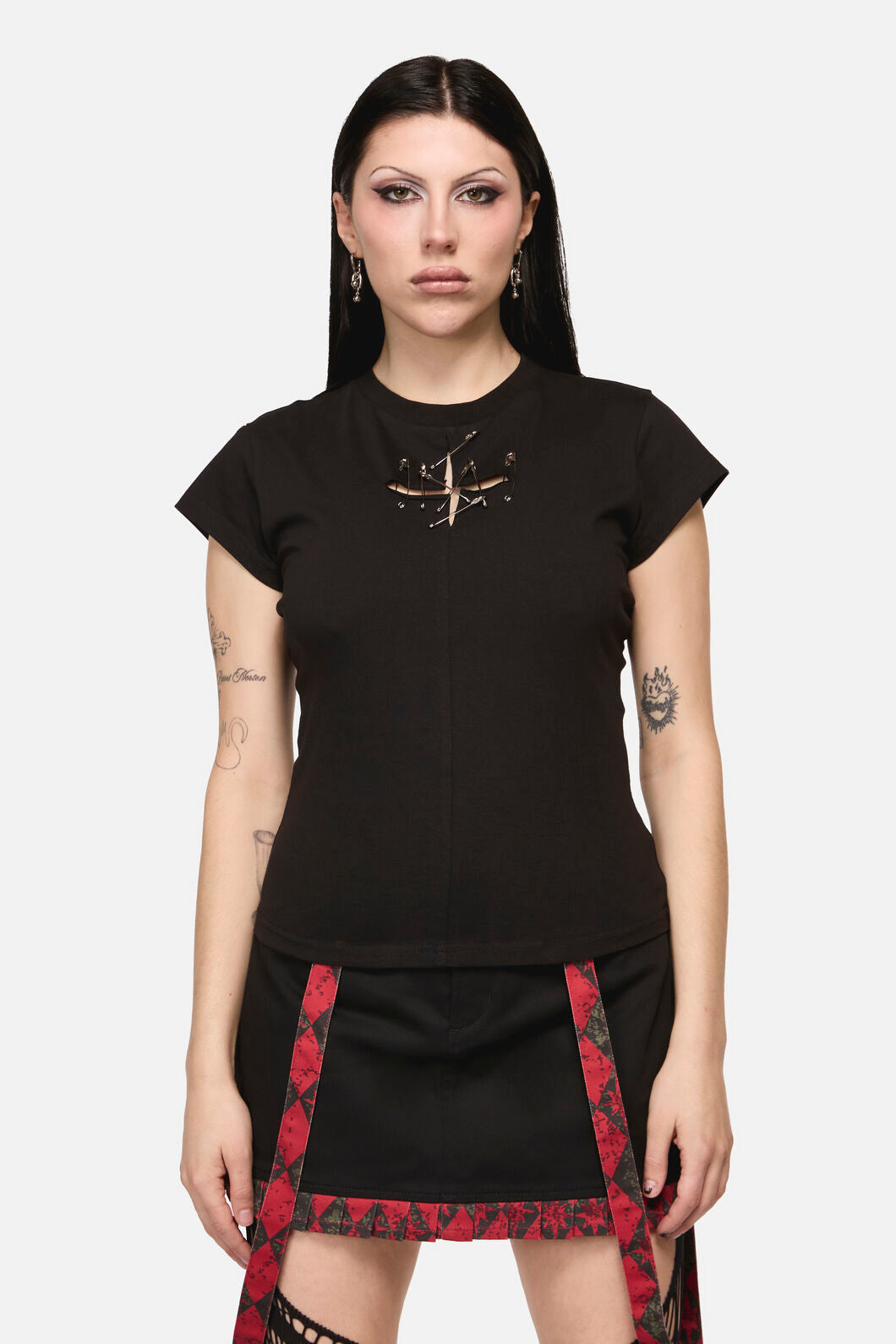 Black Friday - Safety First Goth Tee - black