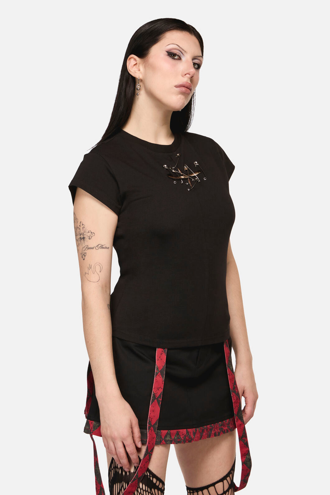 Black Friday - Safety First Goth Tee - black