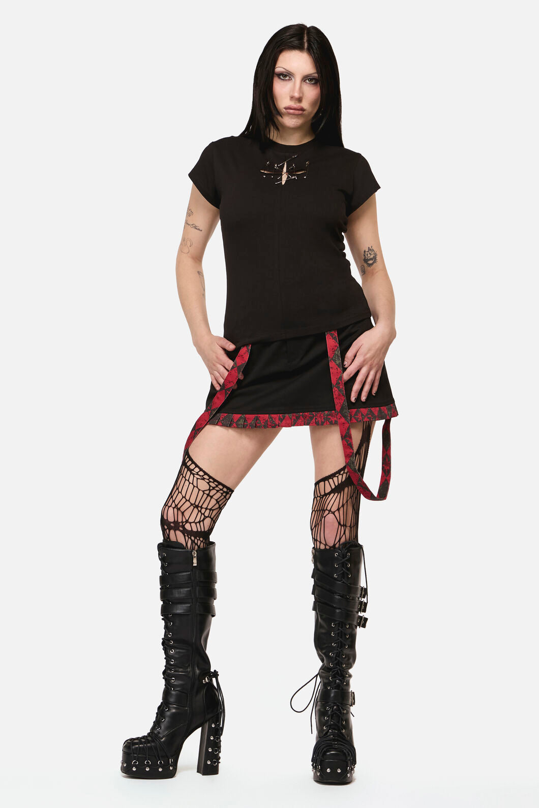 Black Friday - Safety First Goth Tee - black