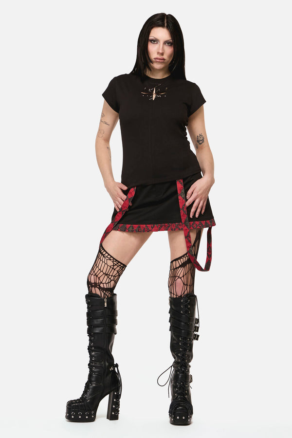 Black Friday - Safety First Goth Tee - black