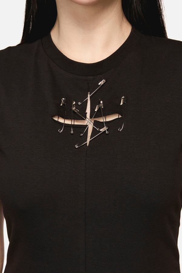 Black Friday - Safety First Goth Tee - black