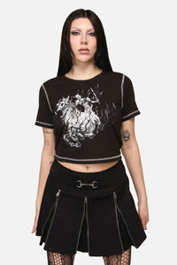 Black Friday - Dystopia Goth Tee - black